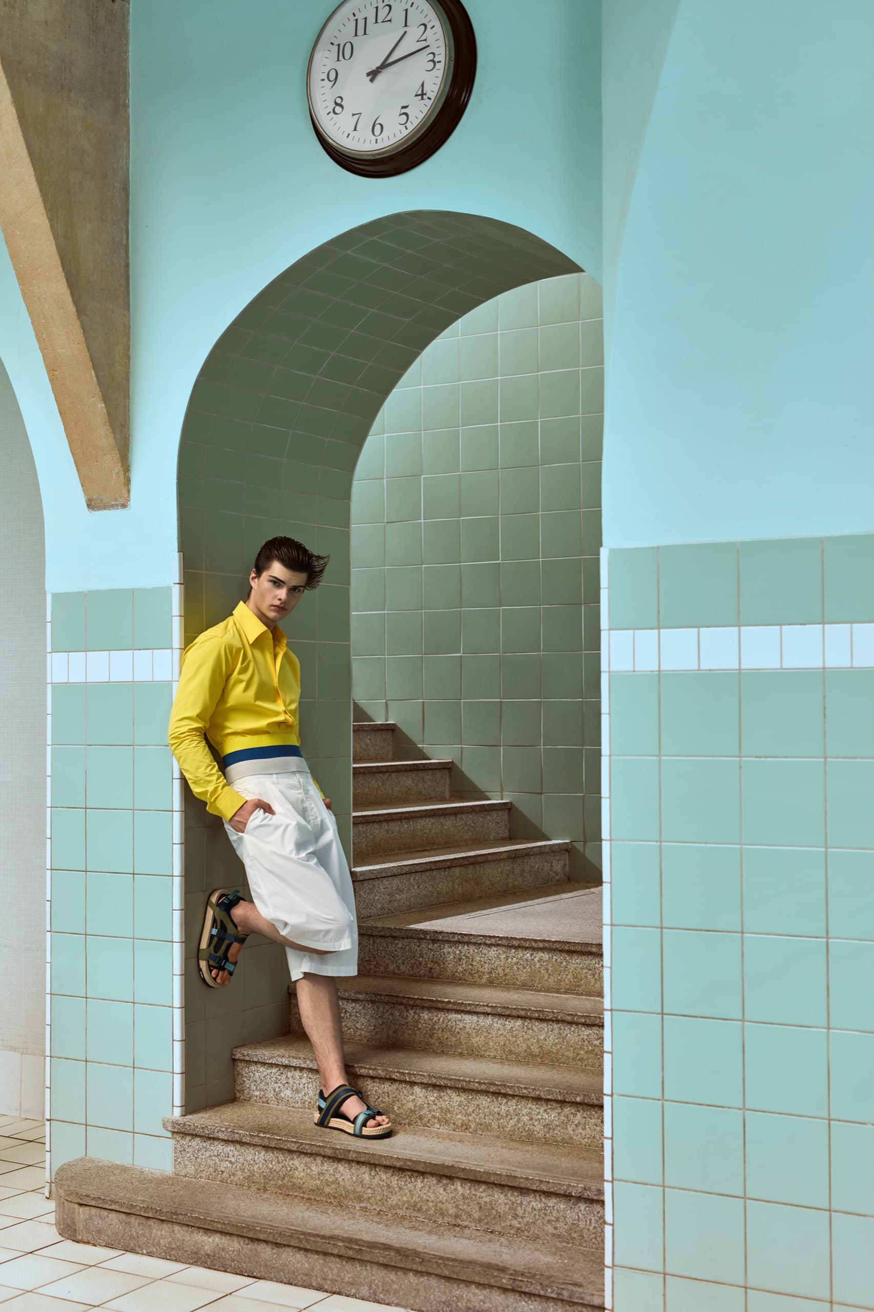 Poolside for GQ Portugal — frame 3